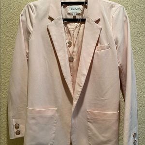 Forever 21 • I LOVE H81• Soft Pink Blazer